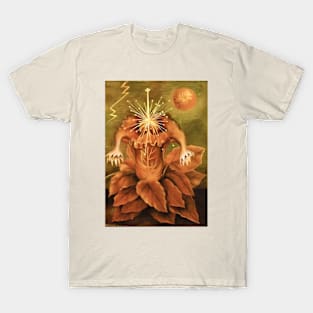 Flower of Life (Flame Flower) by Frida Kahlo T-Shirt